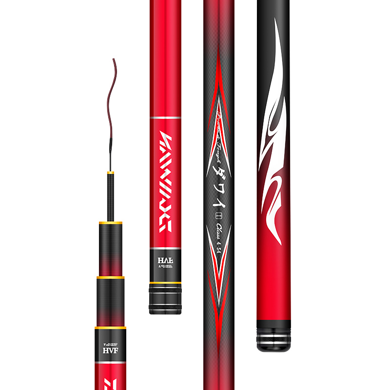 3.6 M (5H28 FISH) + TIP OF POLE + 6 LARGE GIFT PACKS